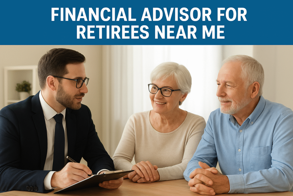 financial advisor for retirees near me