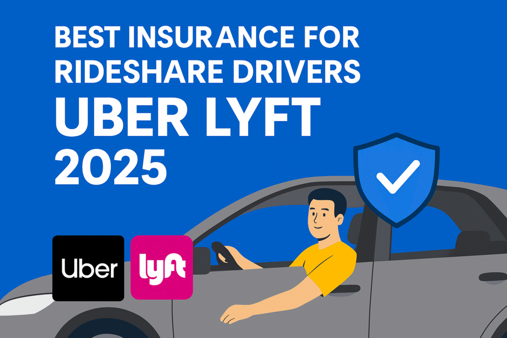 Best Insurance for Rideshare Drivers Uber Lyft