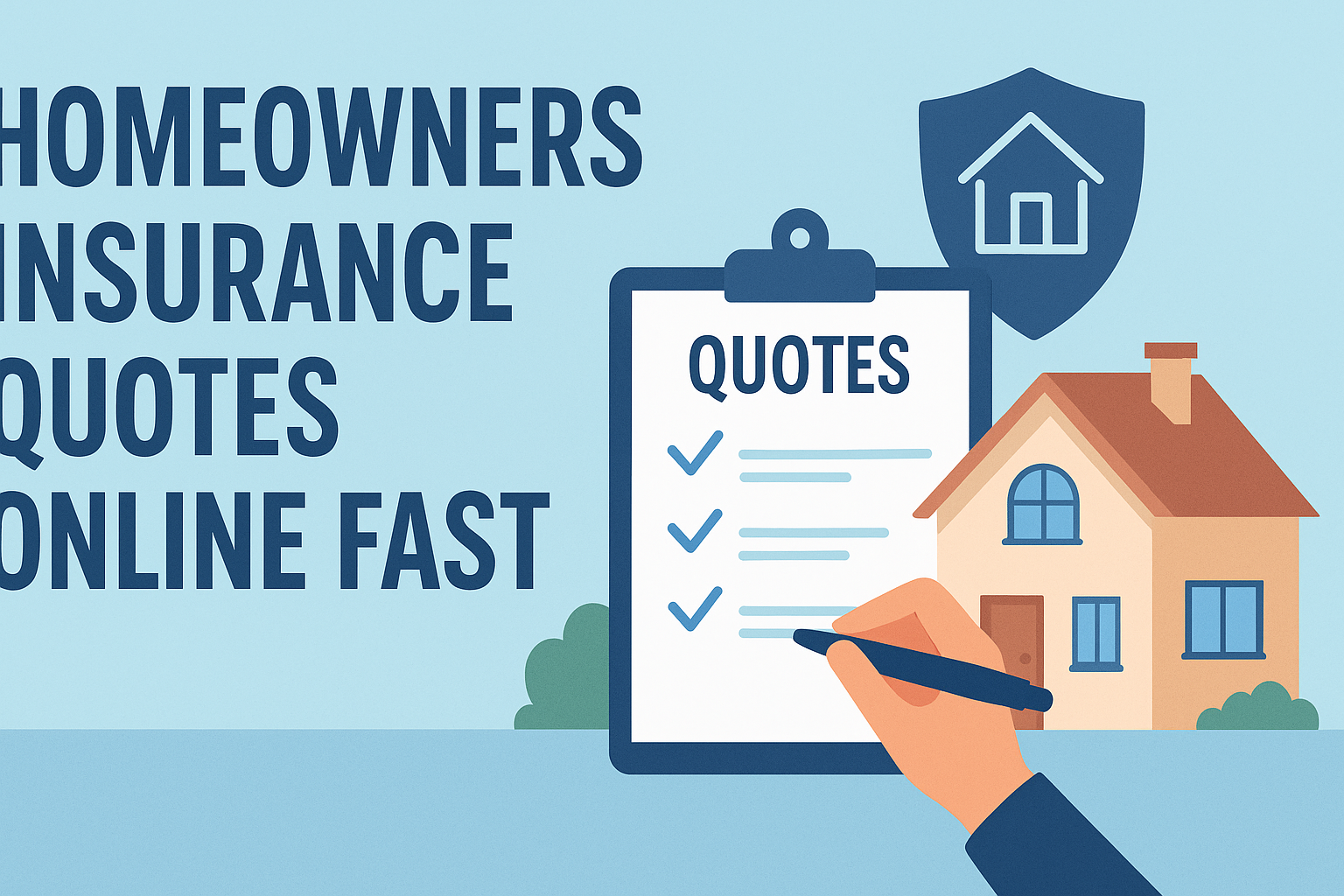 Homeowners Insurance Quotes Online Fast