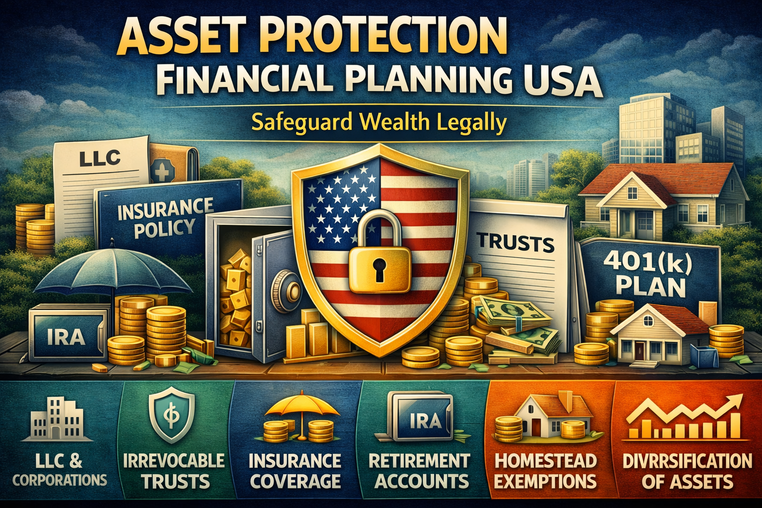 Asset Protection Financial Planning USA – Protect Your Wealth Legally