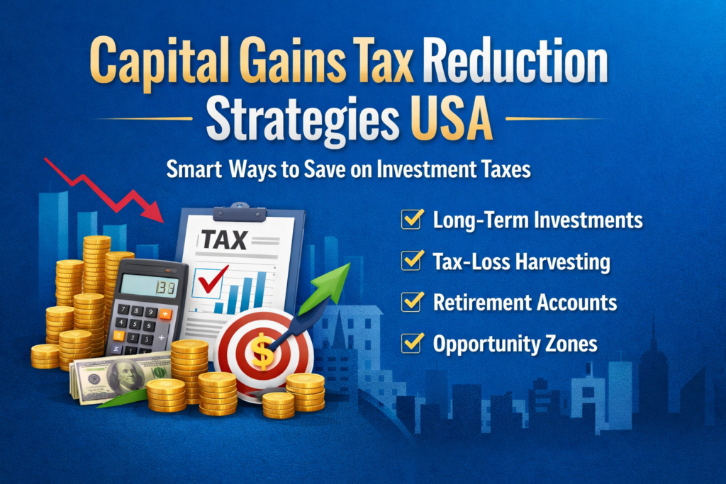 Capital Gains Tax Reduction Strategies USA
