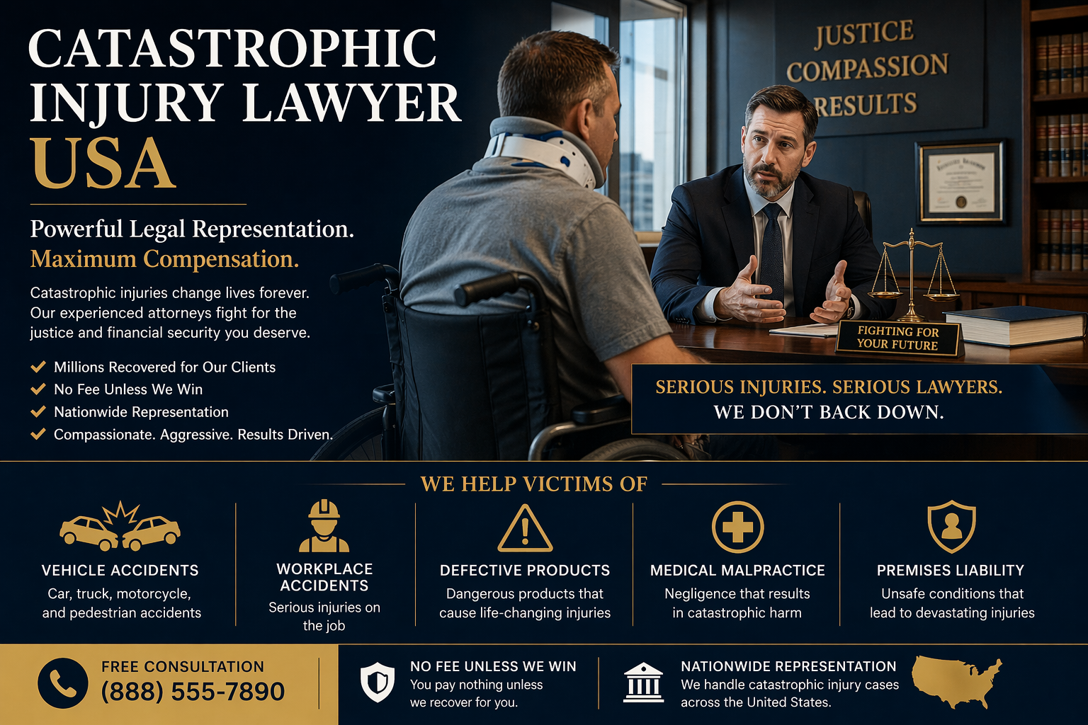 Catastrophic Injury Lawyer USA: How to Win Maximum Compensation for Serious Injuries