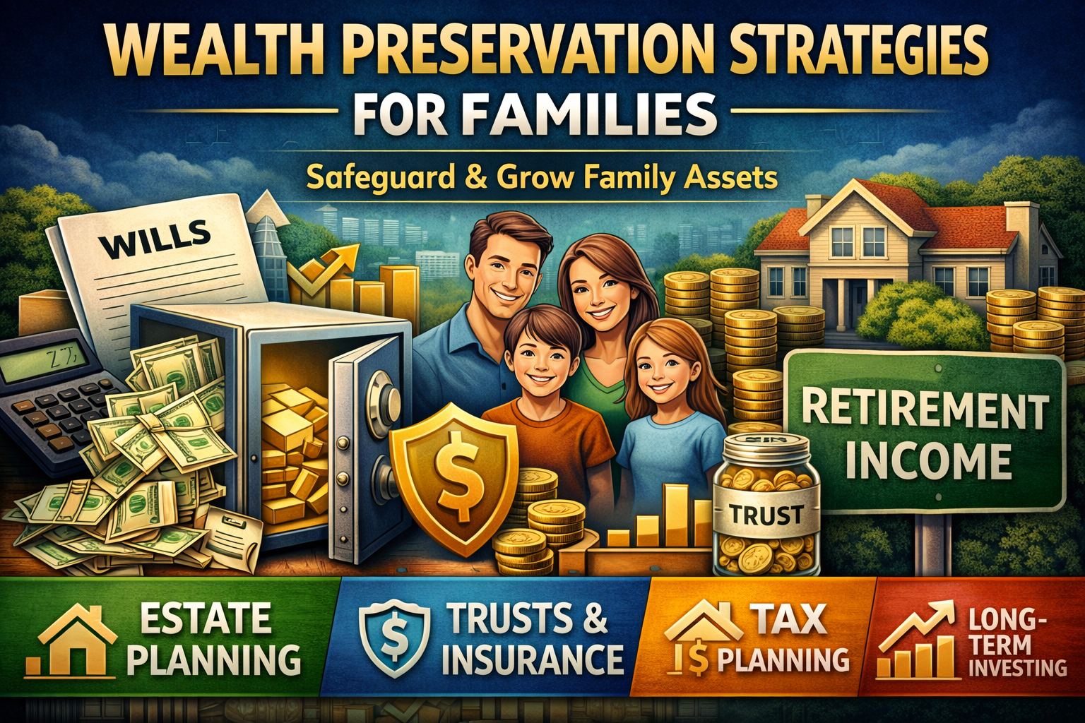 Wealth Preservation Strategies for Families – Protect & Grow Assets