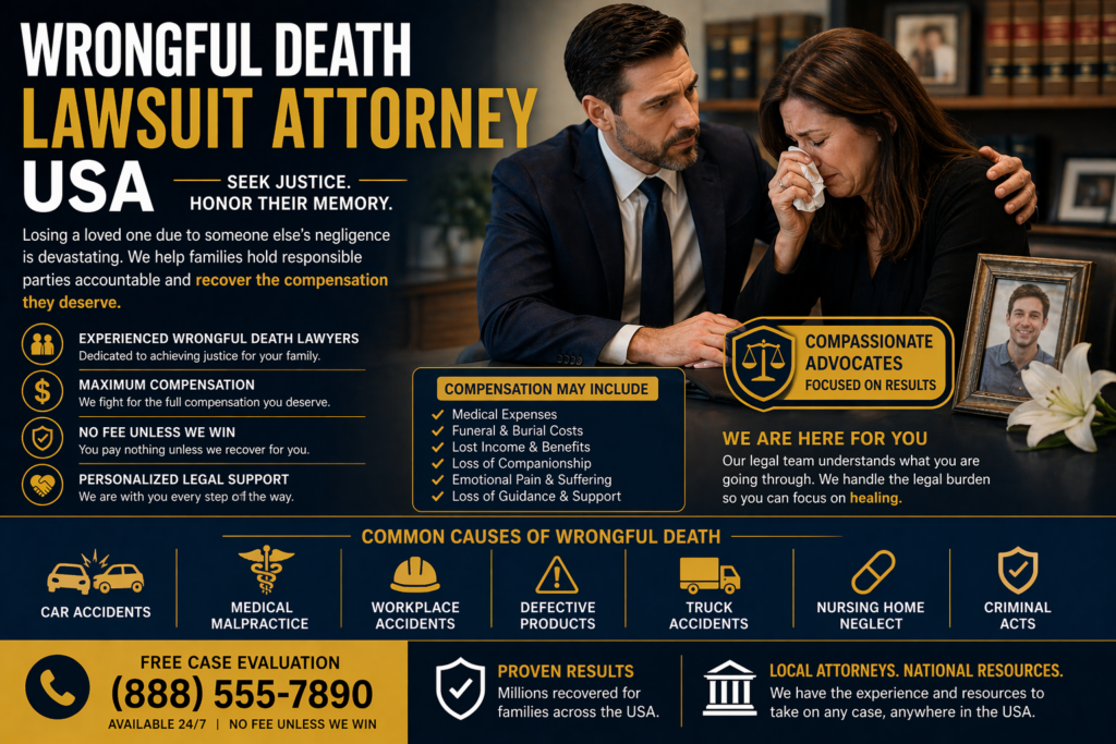 Wrongful Death Lawsuit Attorney USA