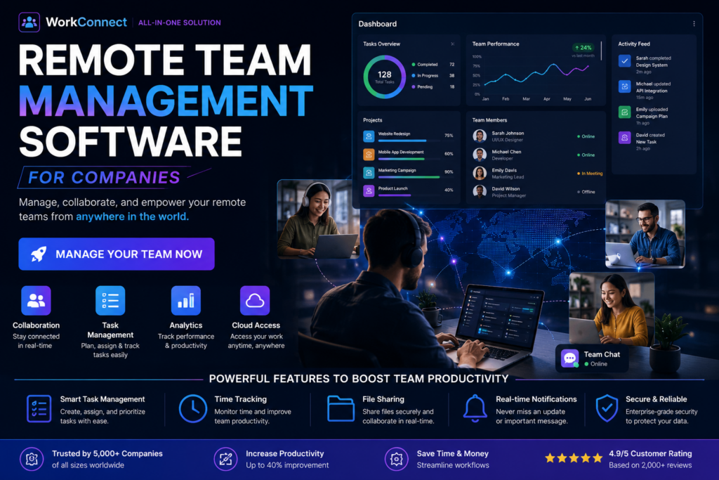 Remote Team Management Software