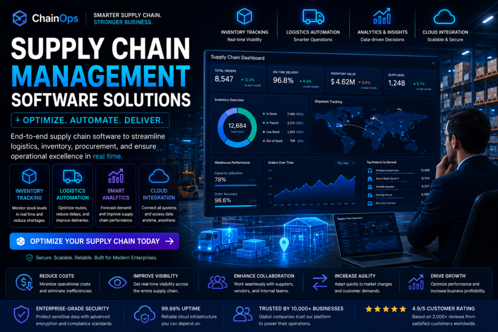 Supply Chain Management Software Solutions