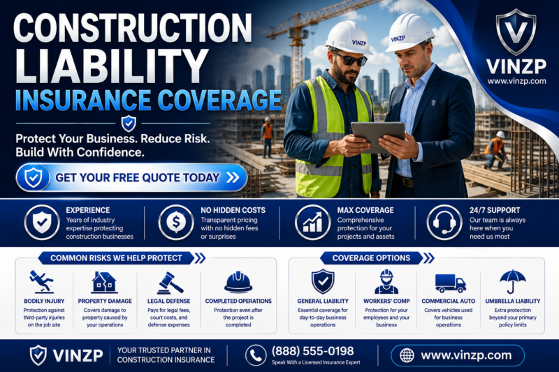 Construction Liability Insurance Coverage