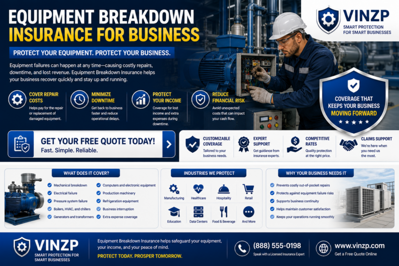 Equipment Breakdown Insurance for Business