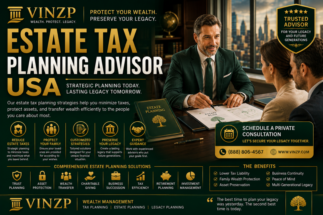 Estate Tax Planning Advisor USA for Wealth Protection