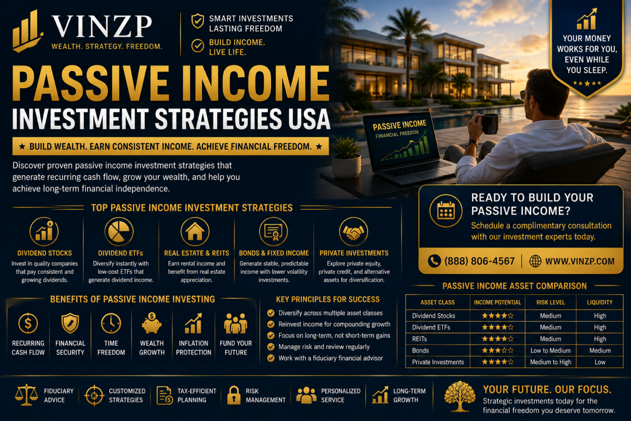 Passive Income Investment Strategies USA