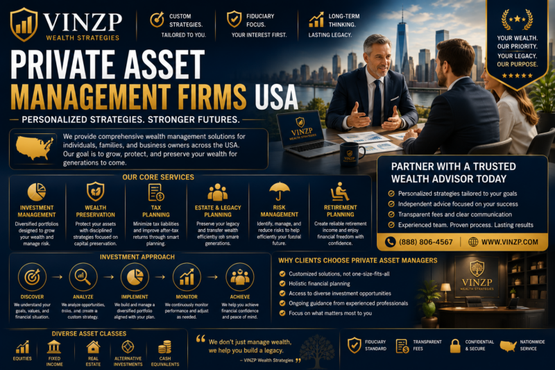 Private Asset Management Firms USA
