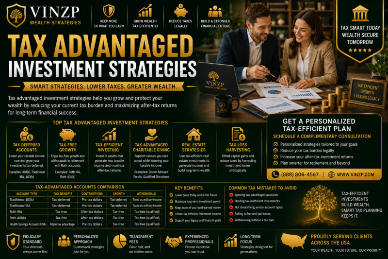 Tax Advantaged Investment Strategies for LongTerm Wealth