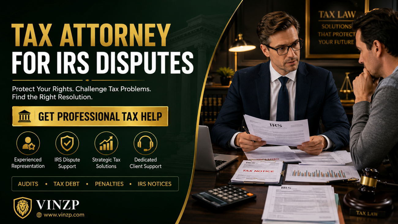 Tax Attorney for IRS Dispute