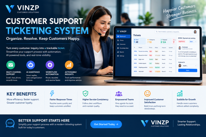 Customer Support Ticketing System